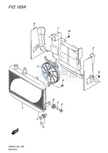 AN400 ABS BURGMAN EU-UK drawing RADIATOR