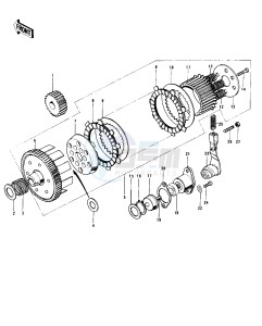 MC1 M A (-A) 90 drawing CLUTCH -- 74-75 MC1M_MC1M-A- -