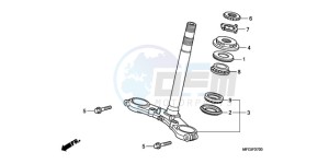 CB600FA3A Europe Direct - (ED / ABS ST 25K) drawing STEERING STEM