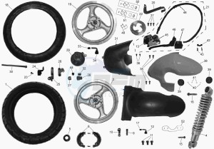 PACIFIC 50 125 drawing WHEELS