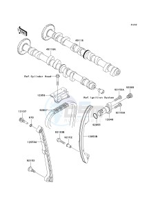 JT 1500 E [ULTRA 260X] (E9F) E9F drawing CAMSHAFT-- S- -_TENSIONER