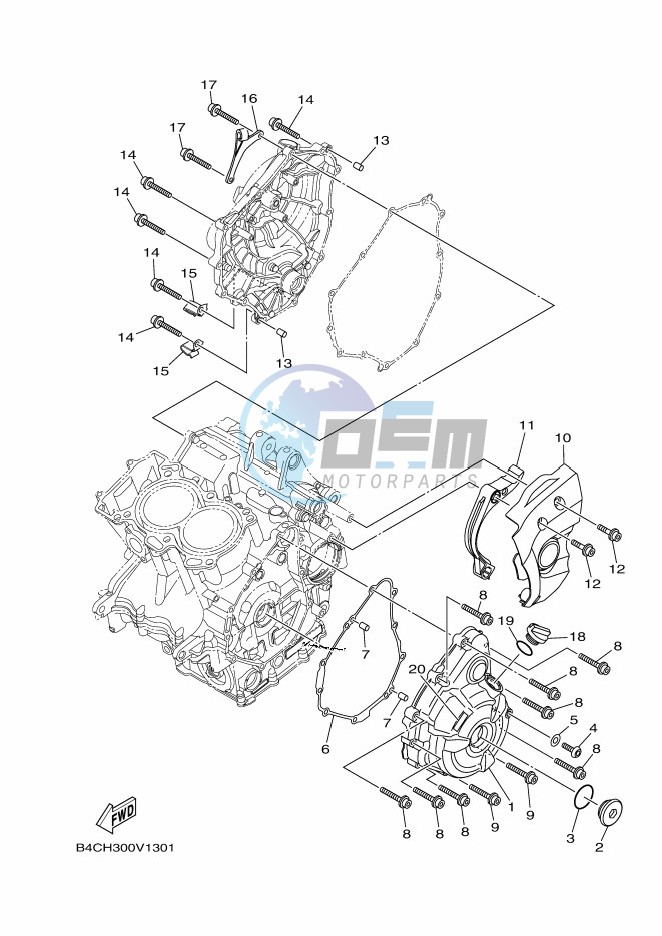 CRANKCASE COVER 1