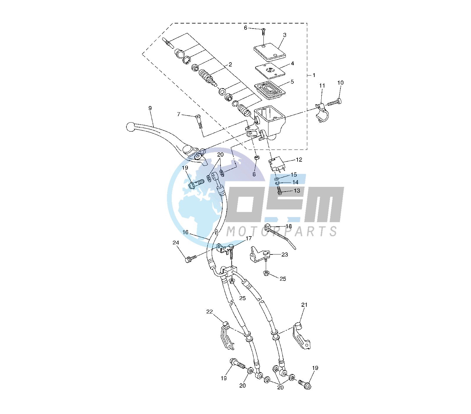 FRONT MASTER CYLINDER 1