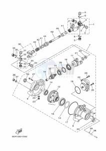 YFM450FWBD KODIAK 450 EPS (BHT5) drawing FRONT DIFFERENTIAL