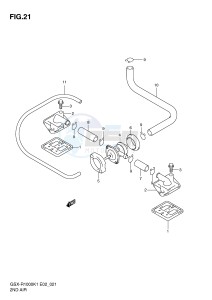 GSX-R1000 (E2) drawing 2ND AIR