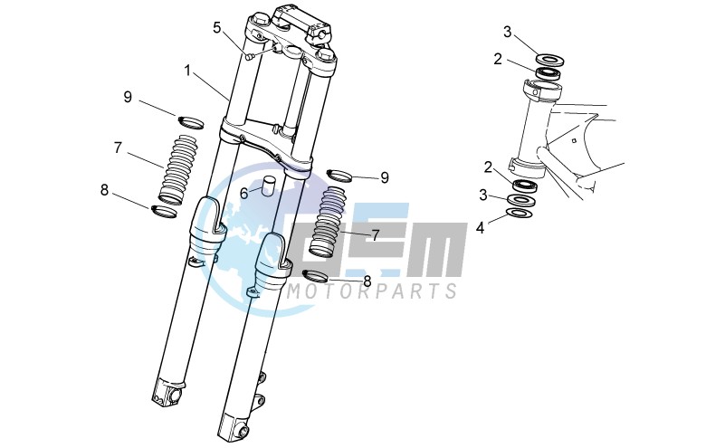 Front fork I