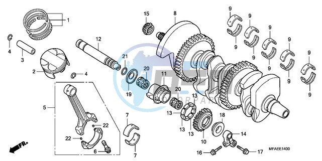 CRANKSHAFT/PISTON