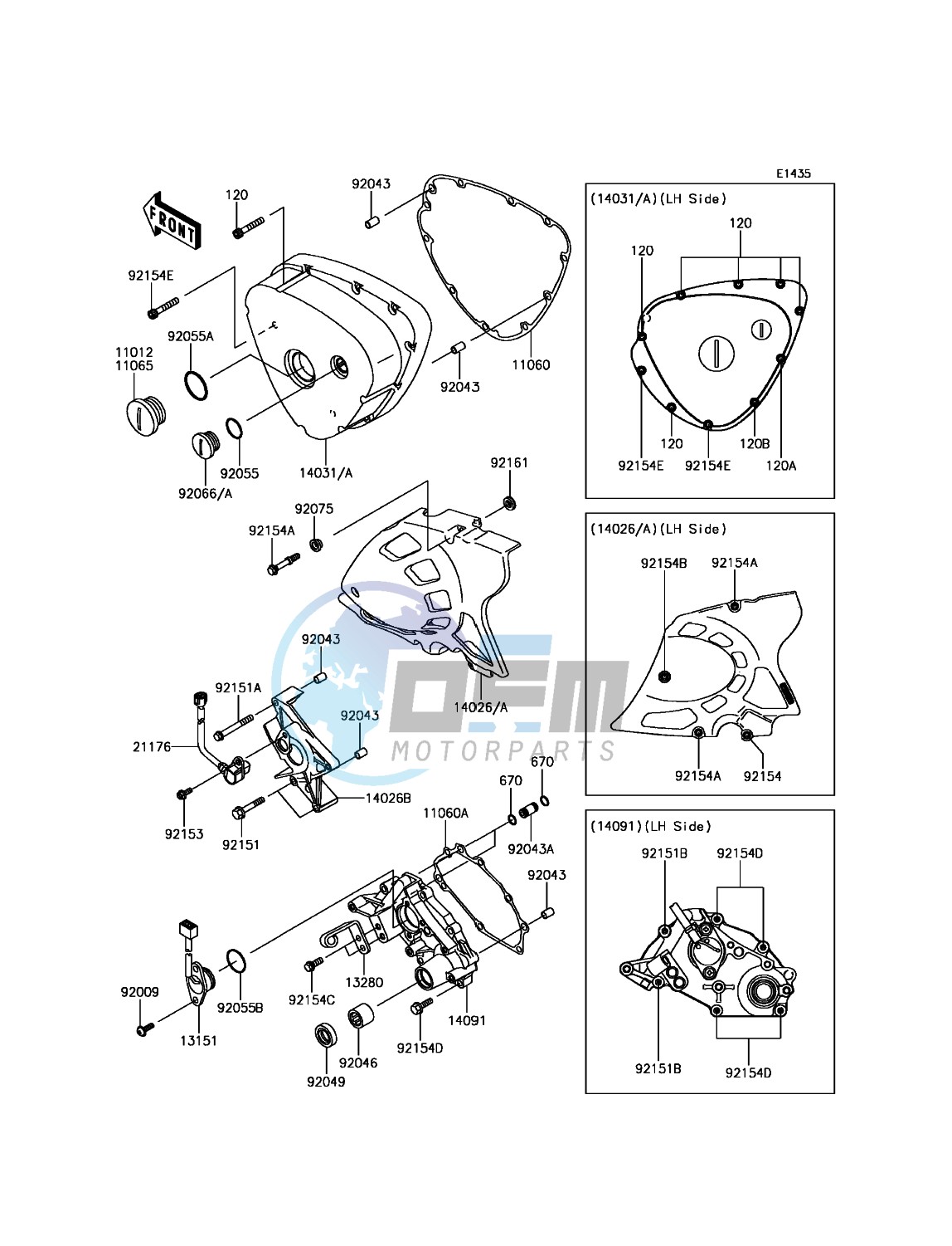 Left Engine Cover(s)