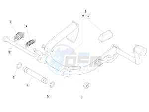 946 RED 125 4STR 3V ABS E4 (EMEA, APAC) drawing Stand/s