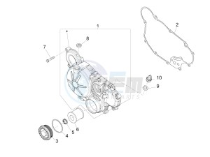 RS4 125 4T drawing Clutch cover