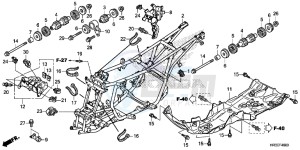 TRX420FA2F TRX420 Europe Direct - (ED) drawing FRAME BODY