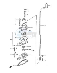 DT 5 drawing Water Pump