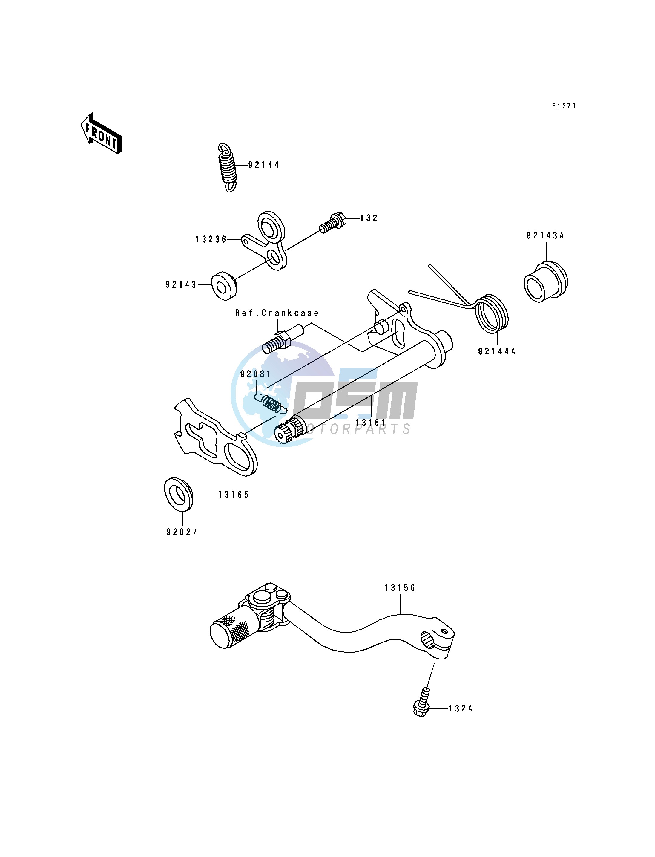 GEAR CHANGE MECHANISM