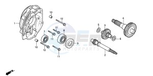 PK50 WALLAROO drawing TRANSMISSION