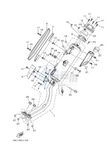 XP500A T-MAX 530 (2PW2) drawing EXHAUST