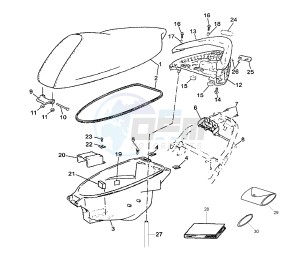 CS JOG R 50 drawing SEAT AND CARRIER