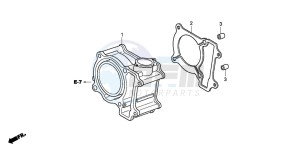 PES150R 125 drawing CYLINDER