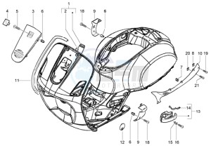 Granturismo 200 L drawing Bodywork