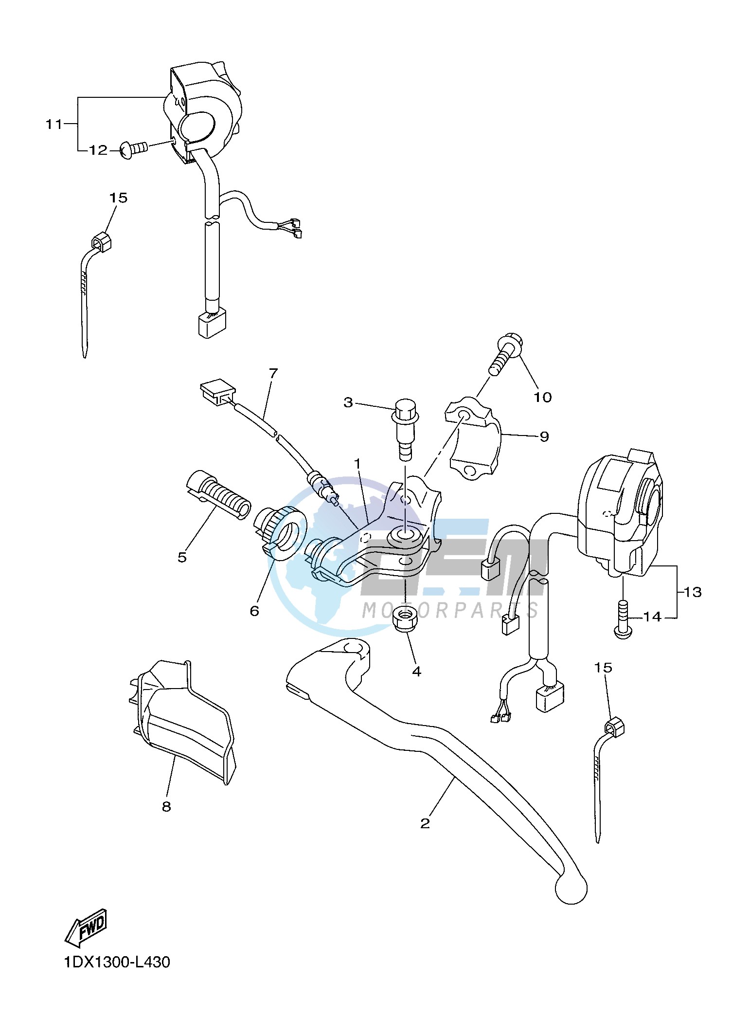 HANDLE SWITCH & LEVER