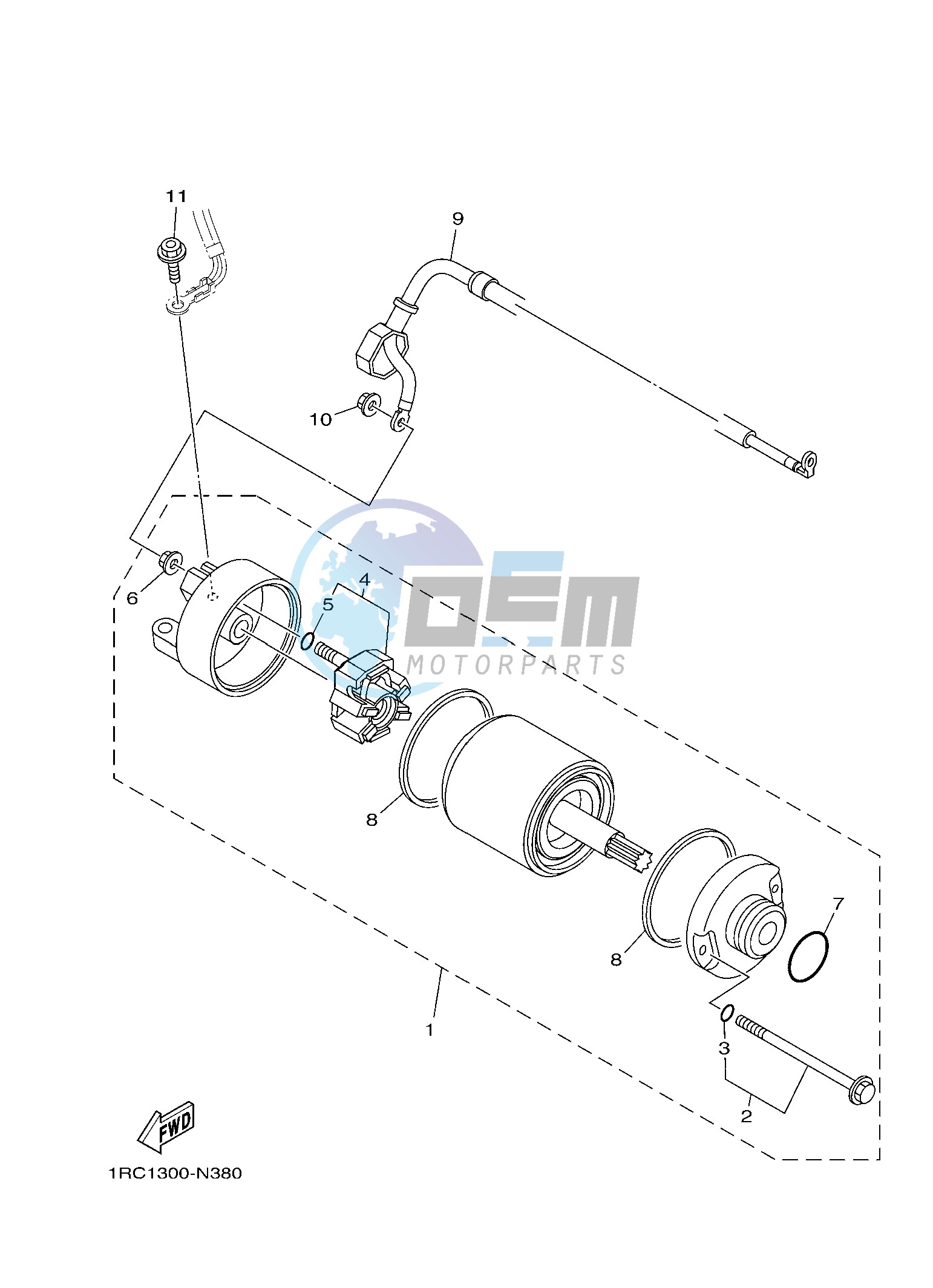 STARTING MOTOR