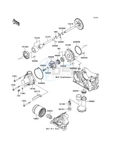 Z1000 ZR1000DDF FR GB XX (EU ME A(FRICA) drawing Oil Pump