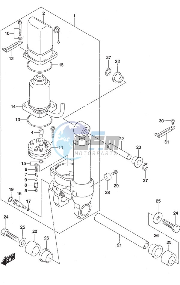 Tilt Cylinder