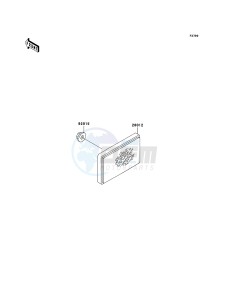 KVF360 KVF360B6F EU drawing Reflectors(EU)