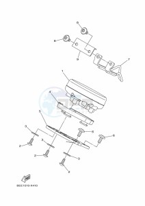 XSR700 MTM690D (BJX2) drawing METER