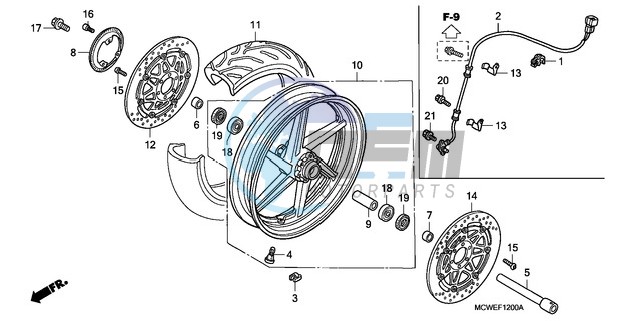 FRONT WHEEL