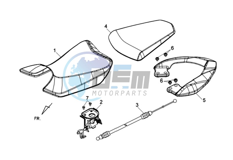 BUDDYSEAT / REAR LUGGAGE FRAME