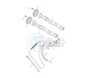 FZ6 S2 600 drawing CAMSHAFT AND TIMING CHAIN