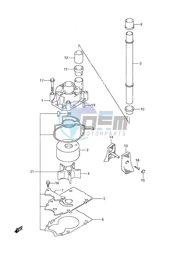 Water Pump (DF 250S)