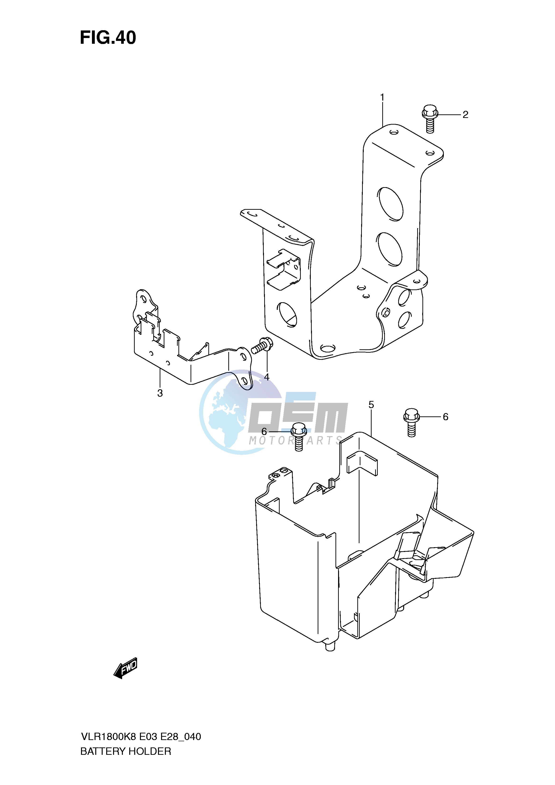 BATTERY HOLDER