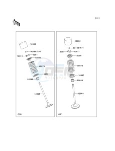 KLE 650 A [VERSYS] (9F-9F) A8F drawing VALVE-- S- -