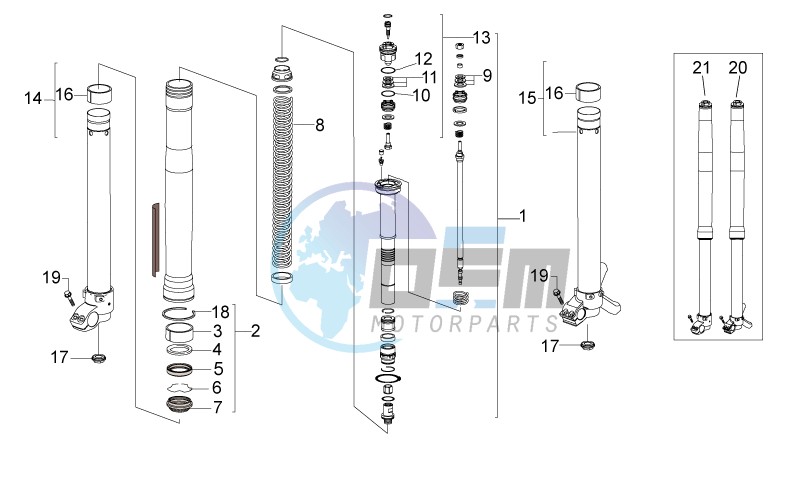 Front fork I