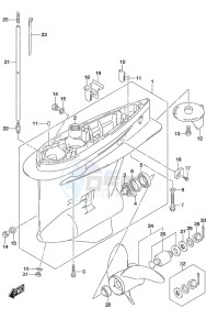 DF 150AP drawing Gear Case