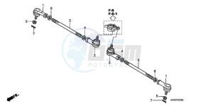 TRX500FPEA U / EC PS drawing TIE ROD