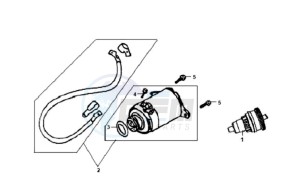 FIDDLE II 50 45KMH NEW ENGINE drawing STARTER CLUTCH