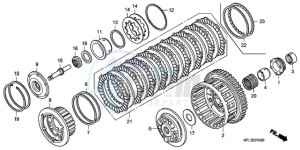 CBR1000RR9 Korea - (KO / MME) drawing CLUTCH