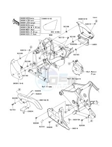 VN 900 C [VULCAN 900 CUSTOM] (7F-9FA) C7F drawing SIDE COVERS_CHAIN COVER