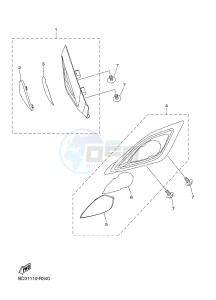 YFM90R YFM09RYXH (BD39) drawing HEADLIGHT