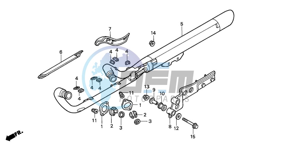 EXHAUST MUFFLER