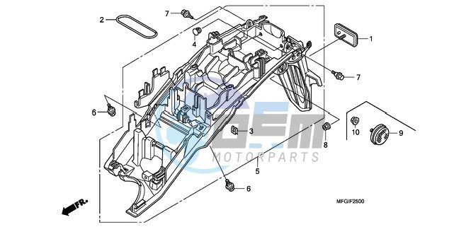 REAR FENDER