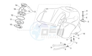 Pegaso 650 ie drawing Fuel Tank