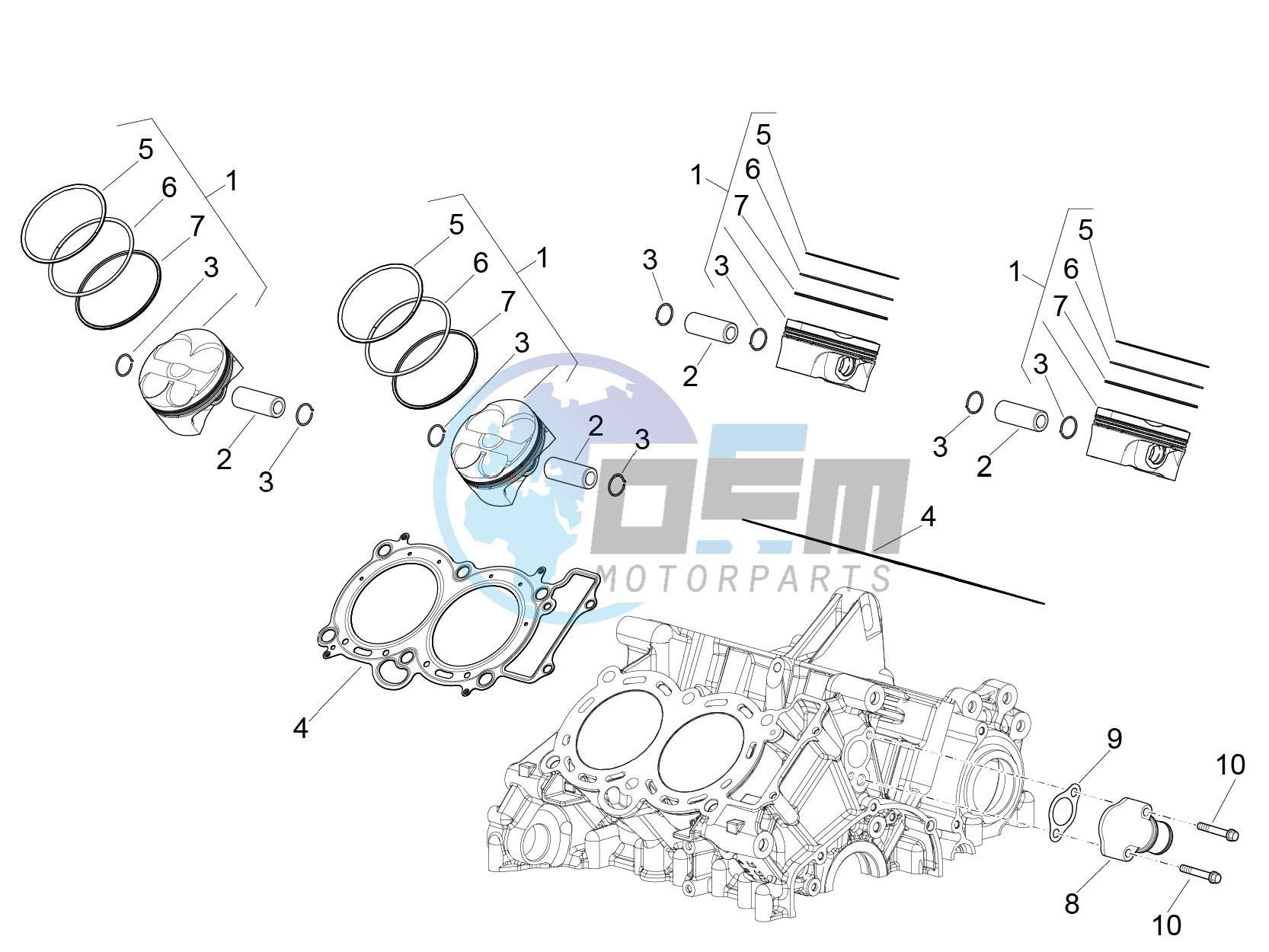 Cylinder - Piston