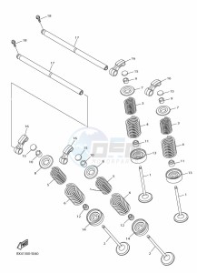 YZF-R1 (BX4D) drawing VALVE