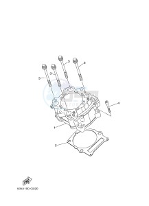 YXC700E YXC70VPXG VIKING VI (B853) drawing CYLINDER