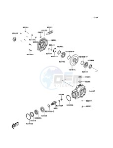 KVF300 KVF300CDF EU drawing Drive Shaft/Final Gear