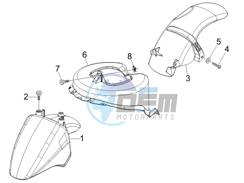 Wheel housing - Mudguard