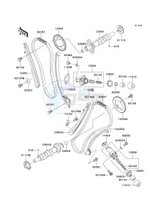 VN 1500 B [VULCAN 88 SE] (B1-B3) N8F drawing CAMSHAFT-- S- -_TENSIONER